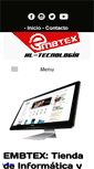 Mobile Screenshot of embtex.com